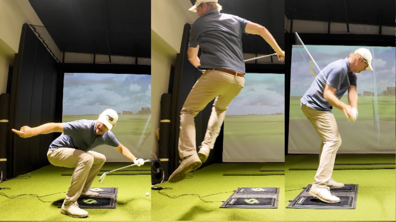 Weird move FINALLY gets me to use the ground more like a PRO #golf