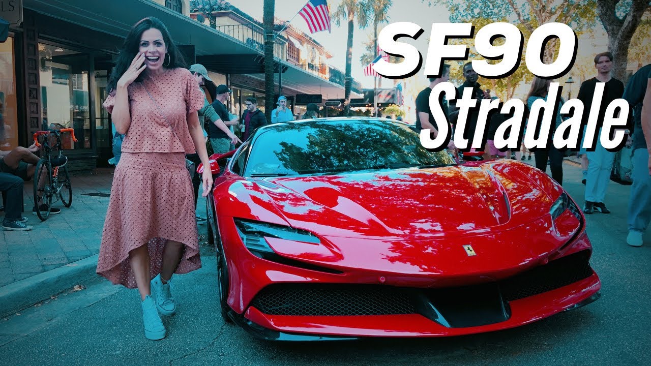 FERRARI SF90 Stradale 🤍 E MUITO MAIS superesportivos! #EngineSound