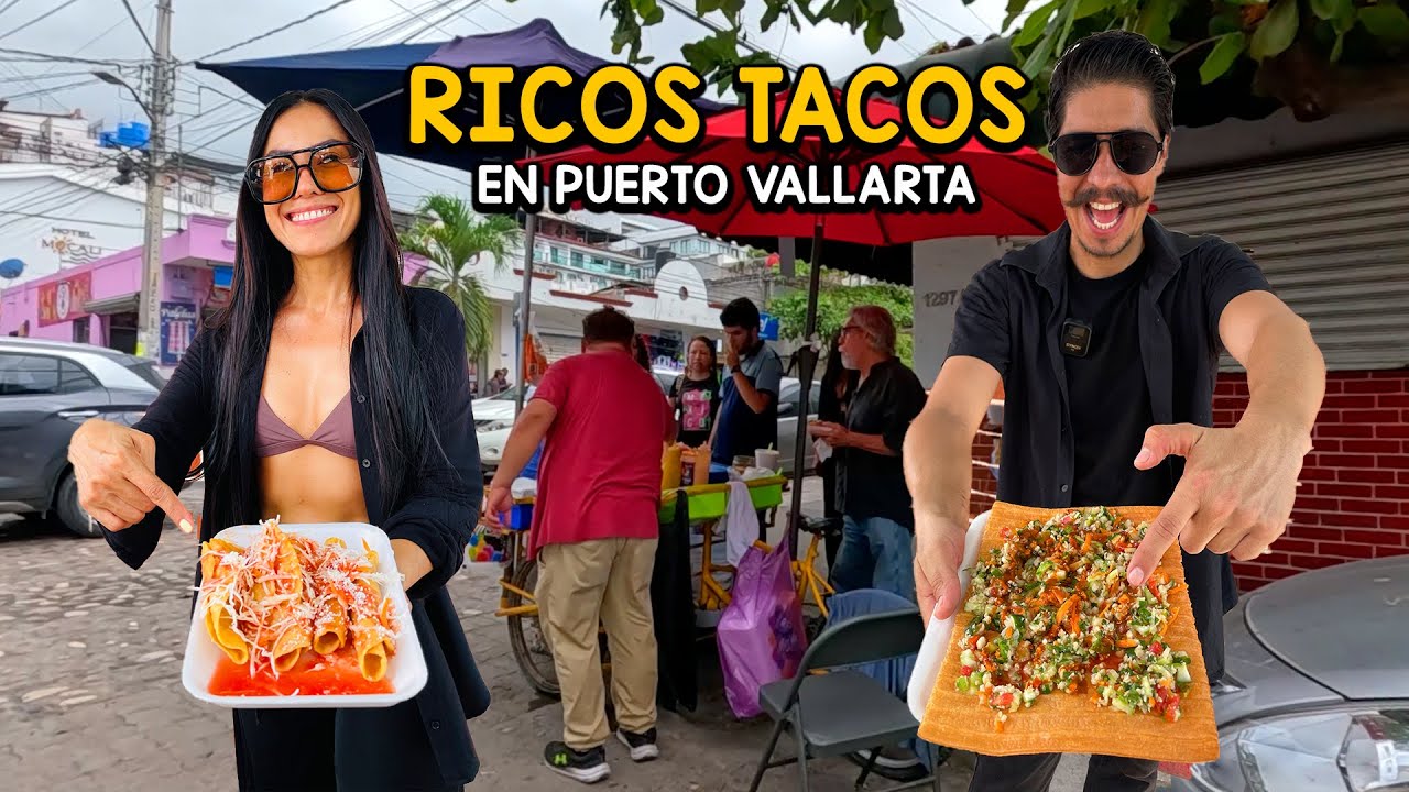 ¡Tacos Dorados, Ceviche y el Mejor Tejuino de Puerto Vallarta! 🌮🐟🥤