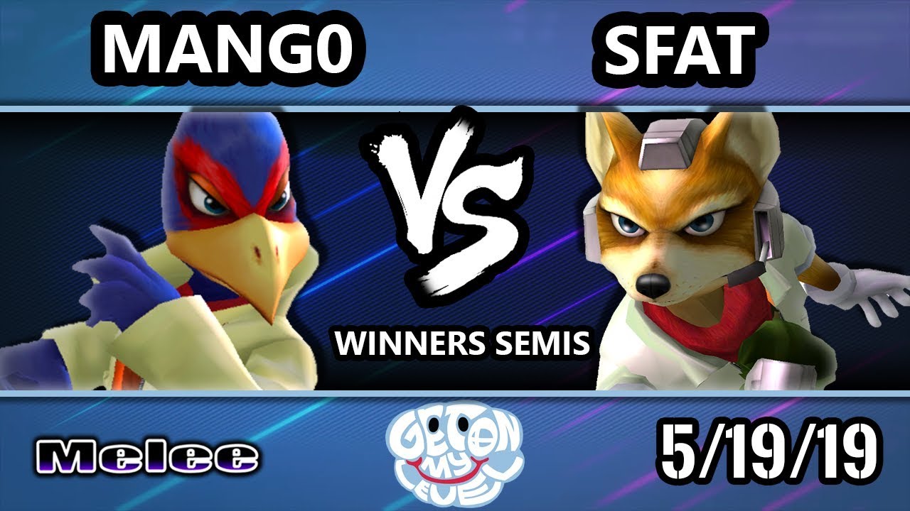 GOML 2019 SSBM - C9 | Mango (Falco) Vs. CLG | SFAT (Fox) Smash Melee Tournament Winners Semis