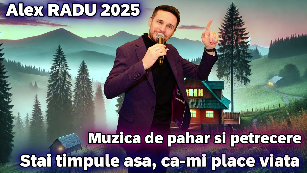ALEX RADU || Stai timpule asa ca imi place viata (COVER) Muzica de petrecere 2025