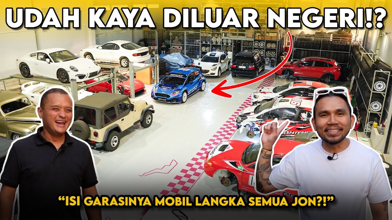 BENGKEL INI ISINYA RARE SEMUA JON‼️GELEDAH BENGKEL RFT MOTORSPORT⁉️