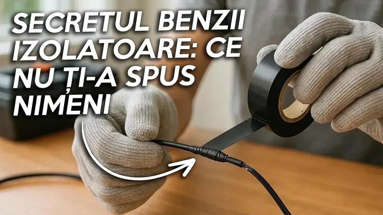 Ce e banda izolatoare şi de ce nu poţi lipsi de ea în viaţa de zi cu zi