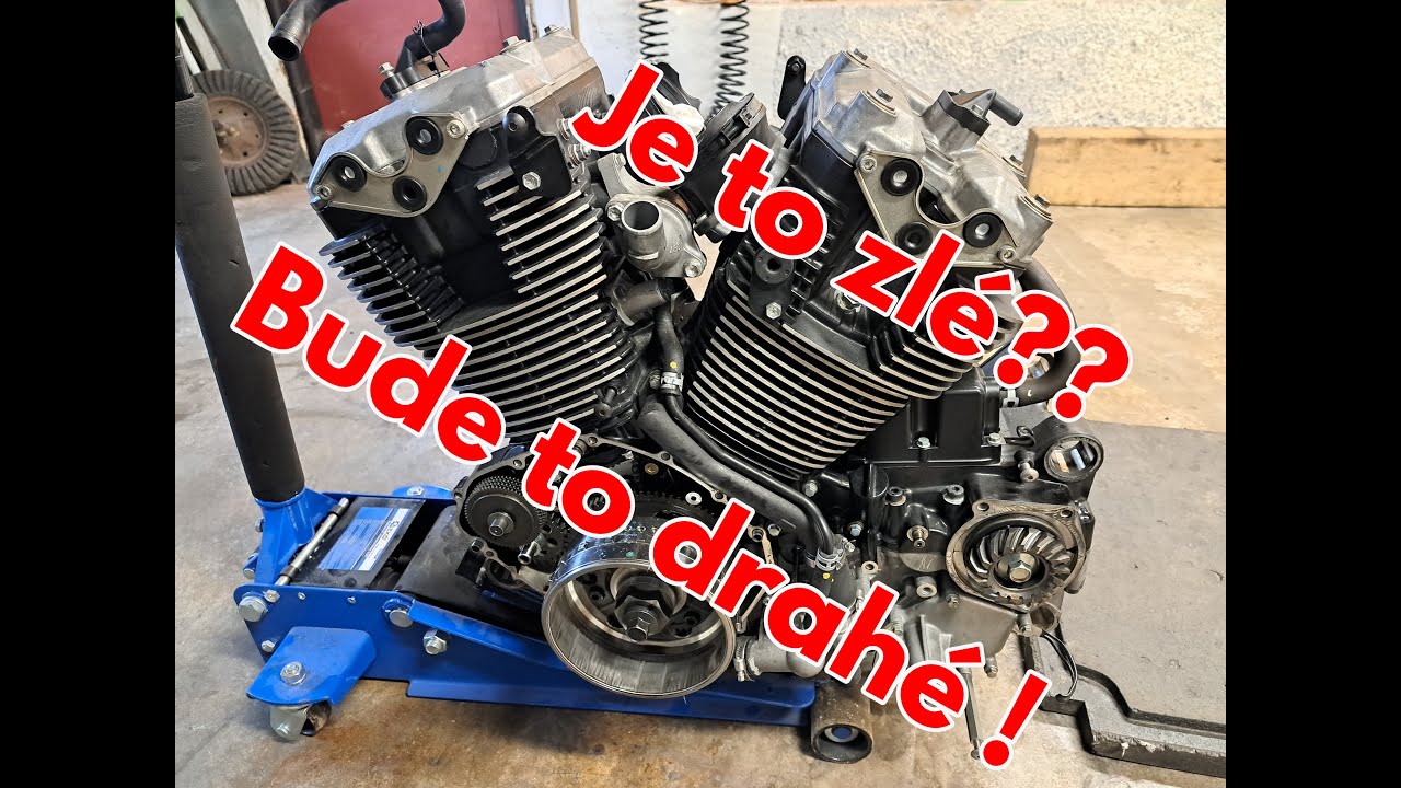 Suzuki intruder M1800 - část 1 - Špatná převodovka