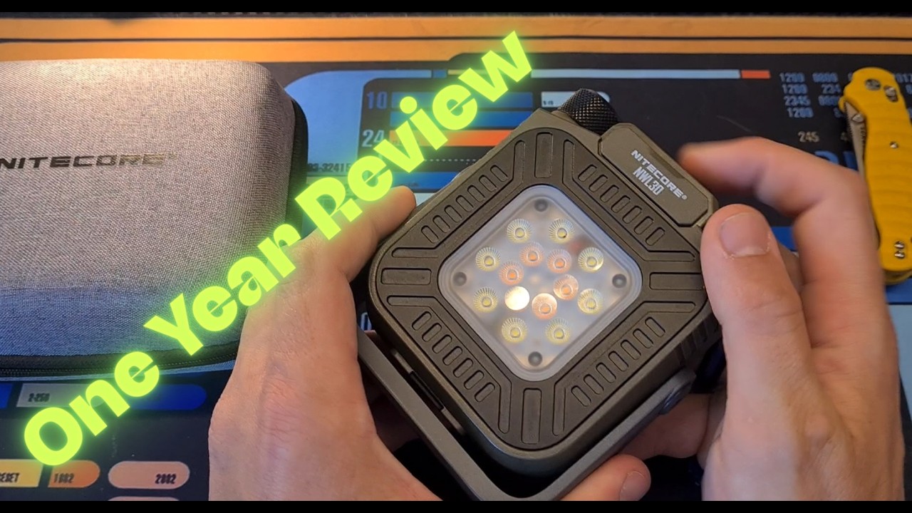 Nitecore NWL30 po roku