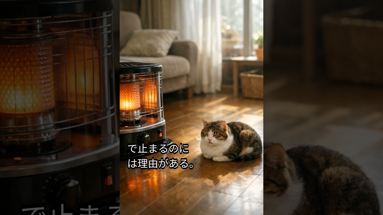 ストーブ前で距離を取る理由！