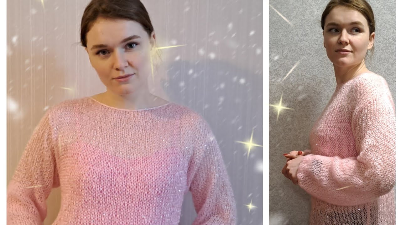 НАЙПРОСТІШИЙ СВЕТР - ПАВУТИНКА 