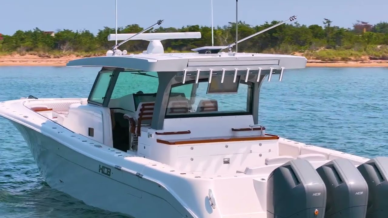 2026 HCB 48 Campeon &ndash; 2400HP Luxury Sport Yacht with Premium Fishing Features | OneWater Yacht Group