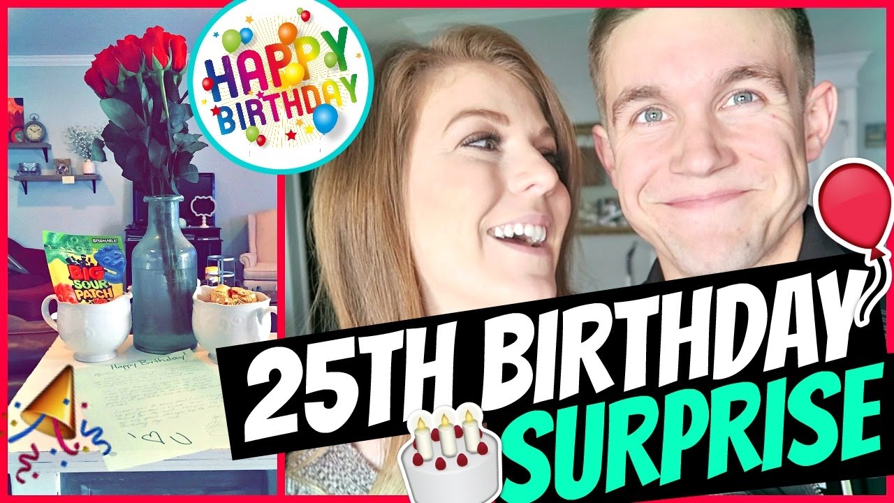 Sweet Birthday Surprise From Husband!