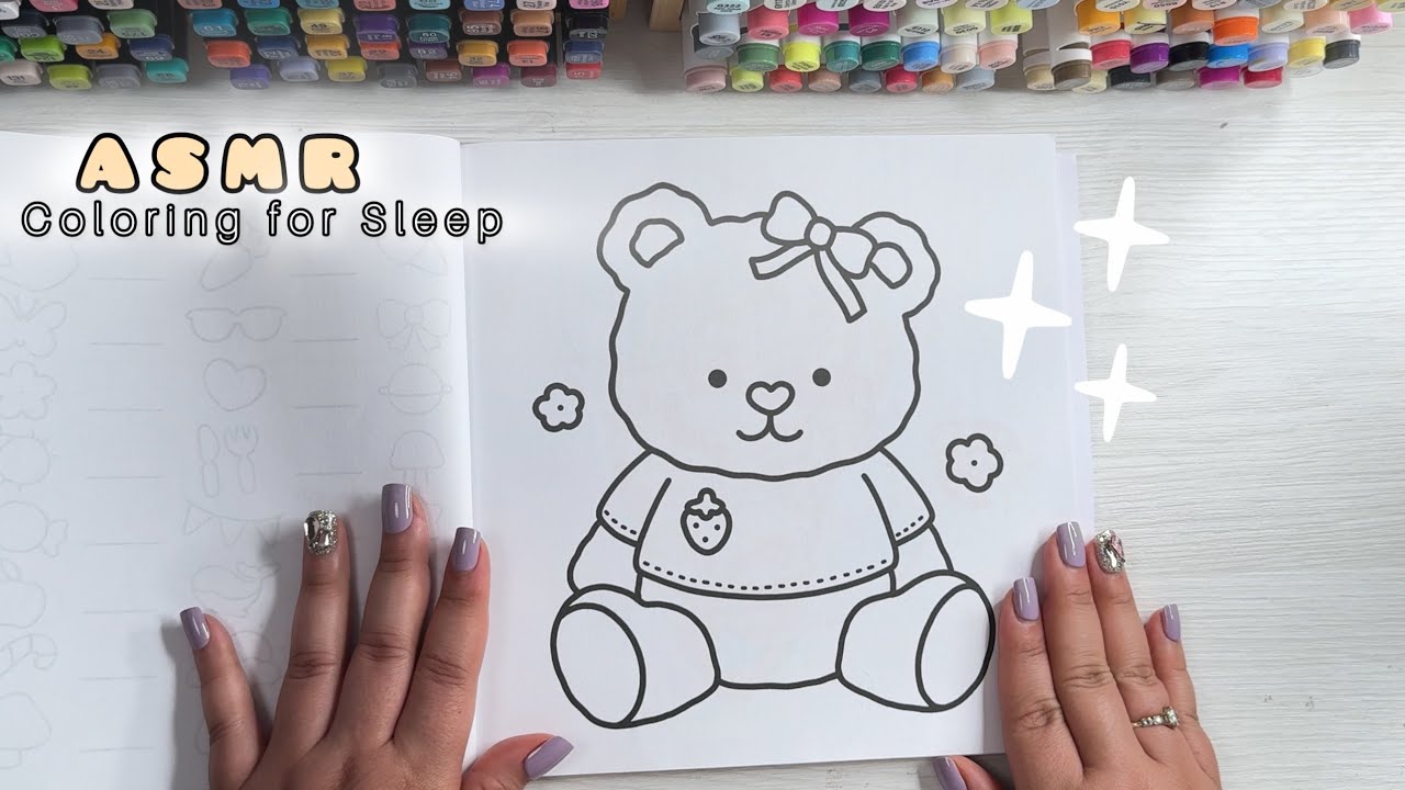 ASMR | colorea conmigo CUTE O SIMPLE 