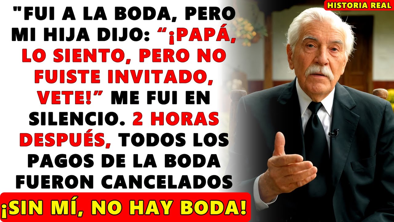 Fui a la BODA, Pero MI HIJA DIJO: 