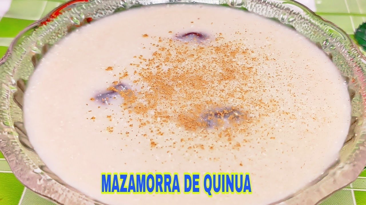 ✅ MAZAMORRA DE QUINUA CON LECHE 😋 Como hacer mazamorra de quinua