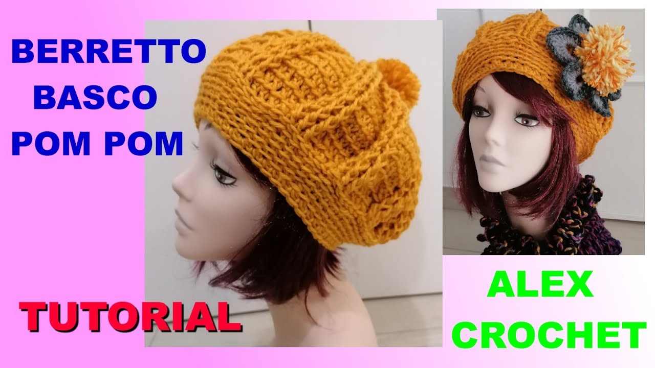 TUTORIAL CAPPELLO UNCINETTO 