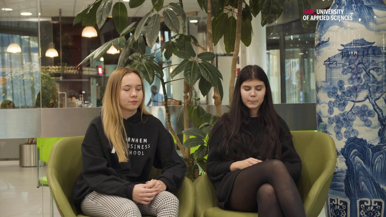 HAN International | Daria and Kataryna from Ukraine | How does your Study Career Coach help you?