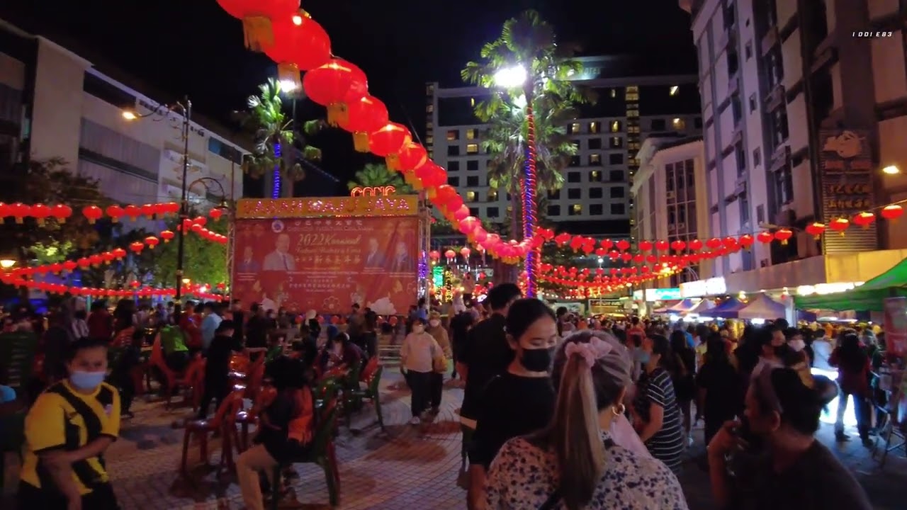 CHINESE NEW YEAR 2022 CELEBRATION- GAYA STREET KOTA KINABALU SABAH MALAYSIA