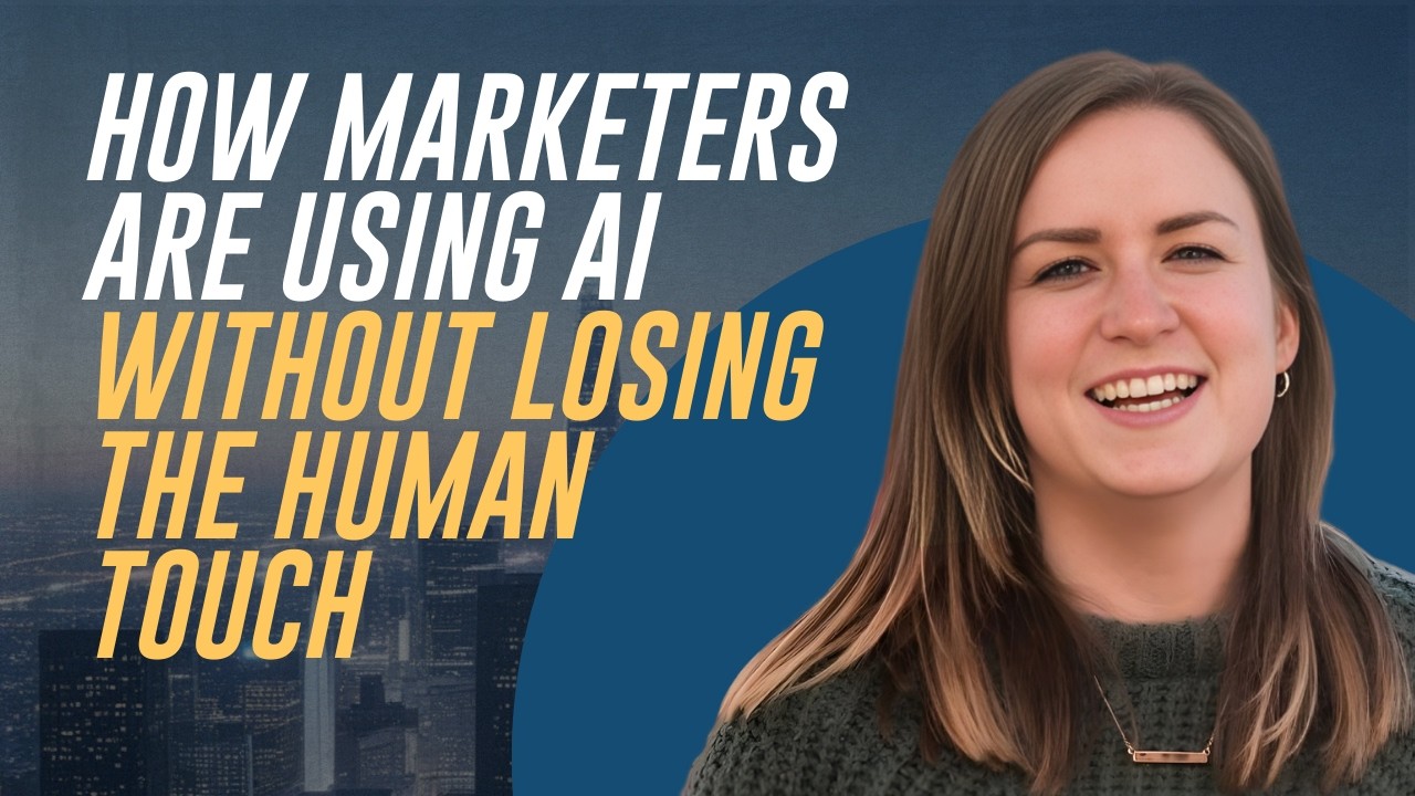 Как маркетологи используют ИИ, не теряя при этом человеческого фактора.