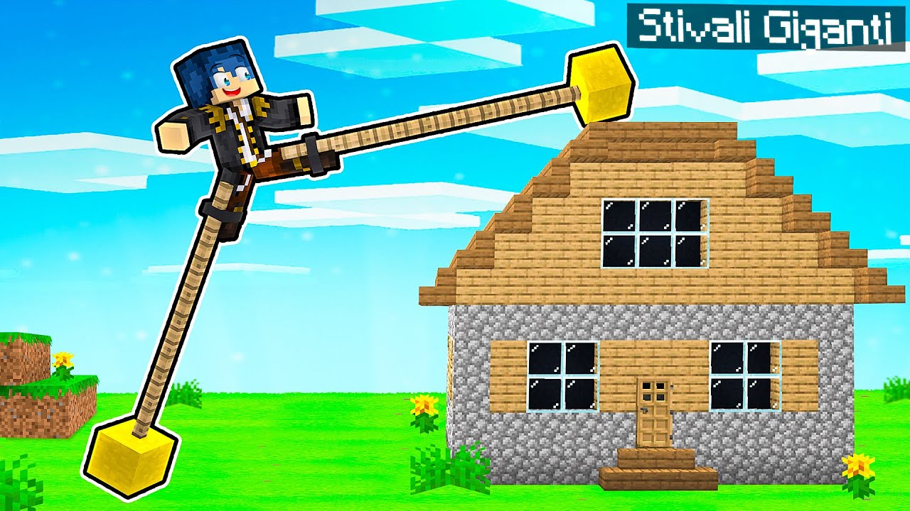 PROVO GLI STIVALI PIÙ INCREDIBILI MAI CREATI SU MINECRAFT!