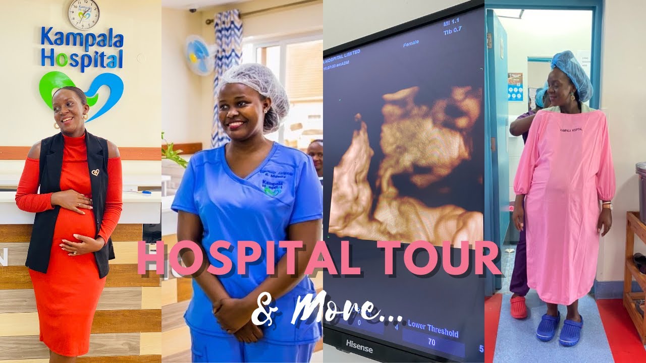 A TOUR of where I will give BIRTH | Labor & Delivery room, 3D scan, NICU & more| Kampala Hospital