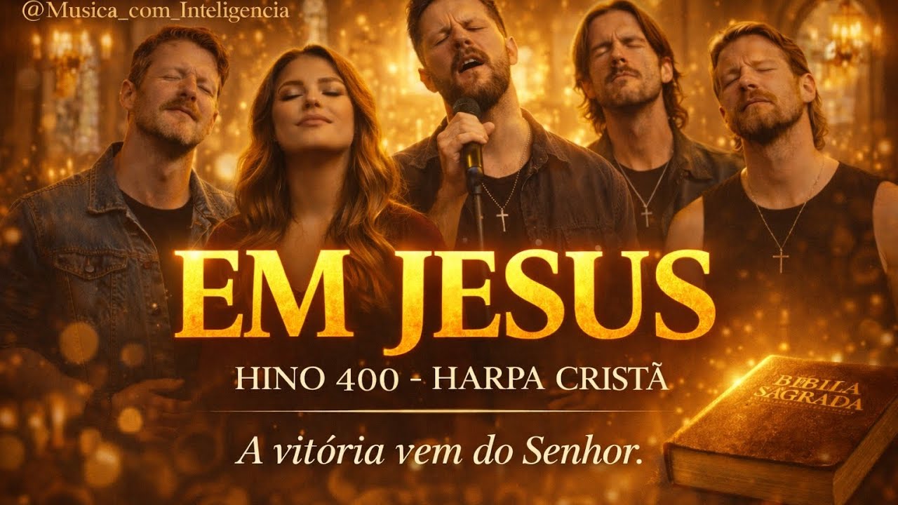 EM JESUS_HÁ VITÓRIA! 🙌 Hino 400 Harpa Cristã | Versão Congregacional