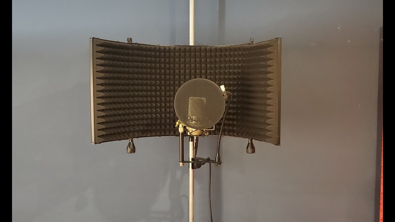 DIY mic stand for your vocal booth