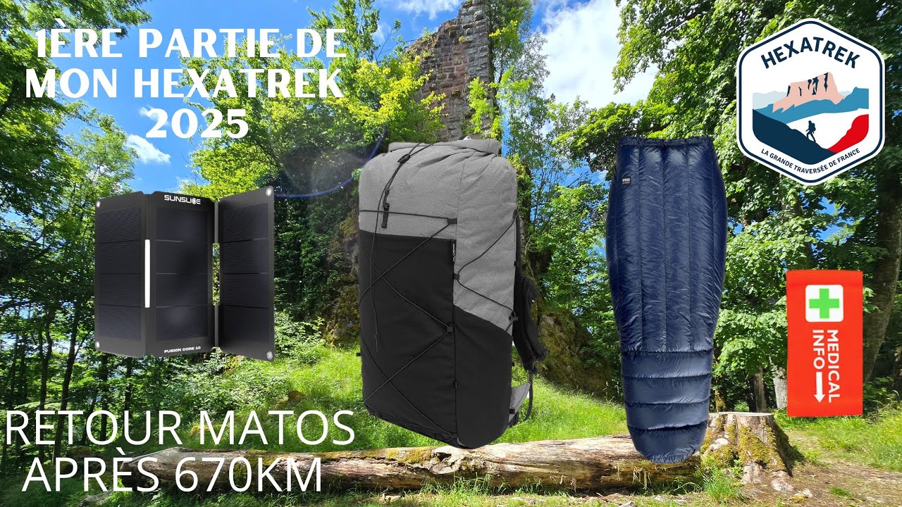 Retour du matériel pour mon Hexatrek 1ere partie