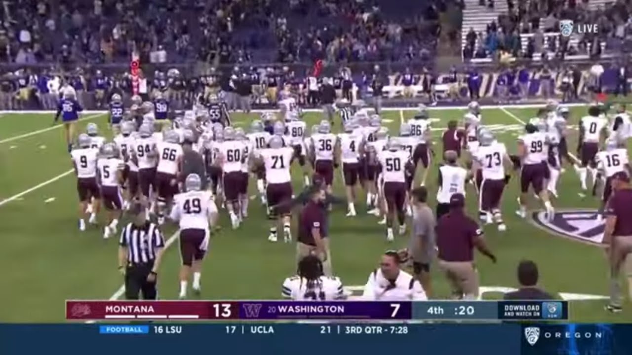 Montana SHOCKS #20 Washington | 2021 College Football
