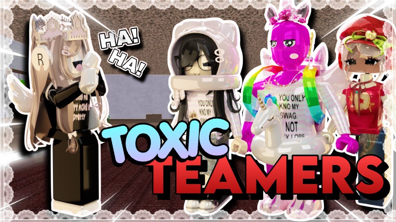 DESTROYING THREE TOXIC TEAMERS IN MM2 + Keyboard ASMR (Murder Mystery 2)