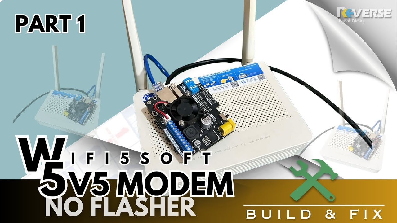 WIFI5SOFT 5v5 MODEM NO FLASHER CONFIGURATION