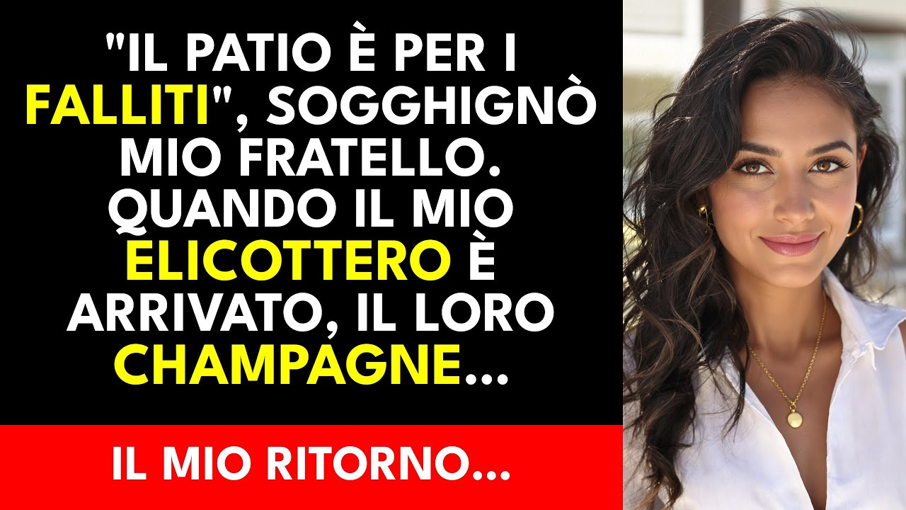 Al pranzo di mamma, mi hanno lasciato fuori – poi è arrivata la mia limousine