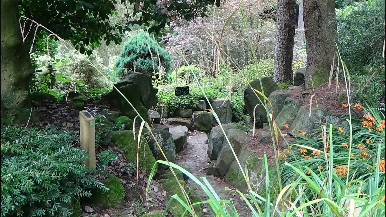The Secret Garden at Whirlow Brook Hall, Sheffield UK