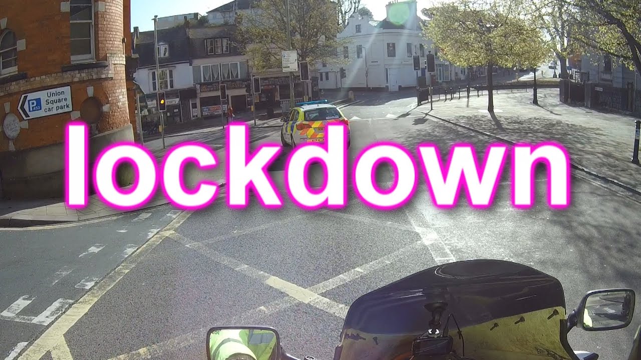 Before and After UK Covid March 2020 Lockdown - Motorcycle Vlogg -- SJCam SJ7 Star