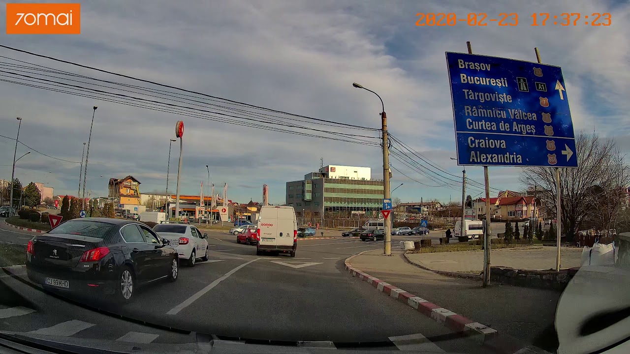 Pitesti Drive: Popa Sapca - Strada Smeurei - Stadionul Trivale - Prundu