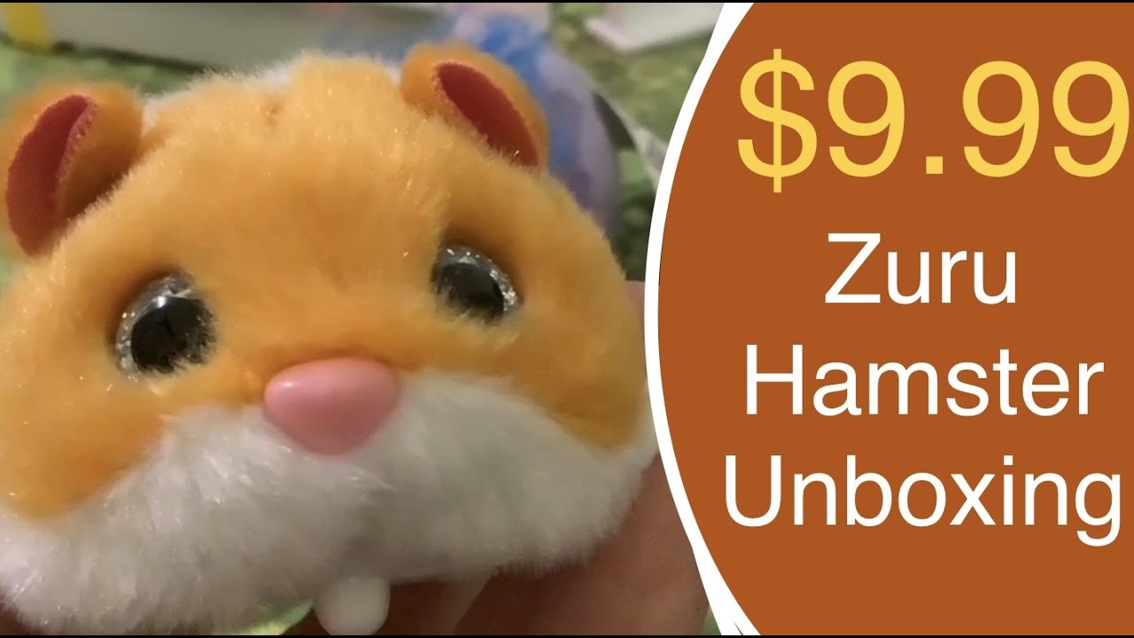 Zuru Pets Alive Hamstermania Interactive Electronic Hamster Pet Unboxing Demonstration & Review