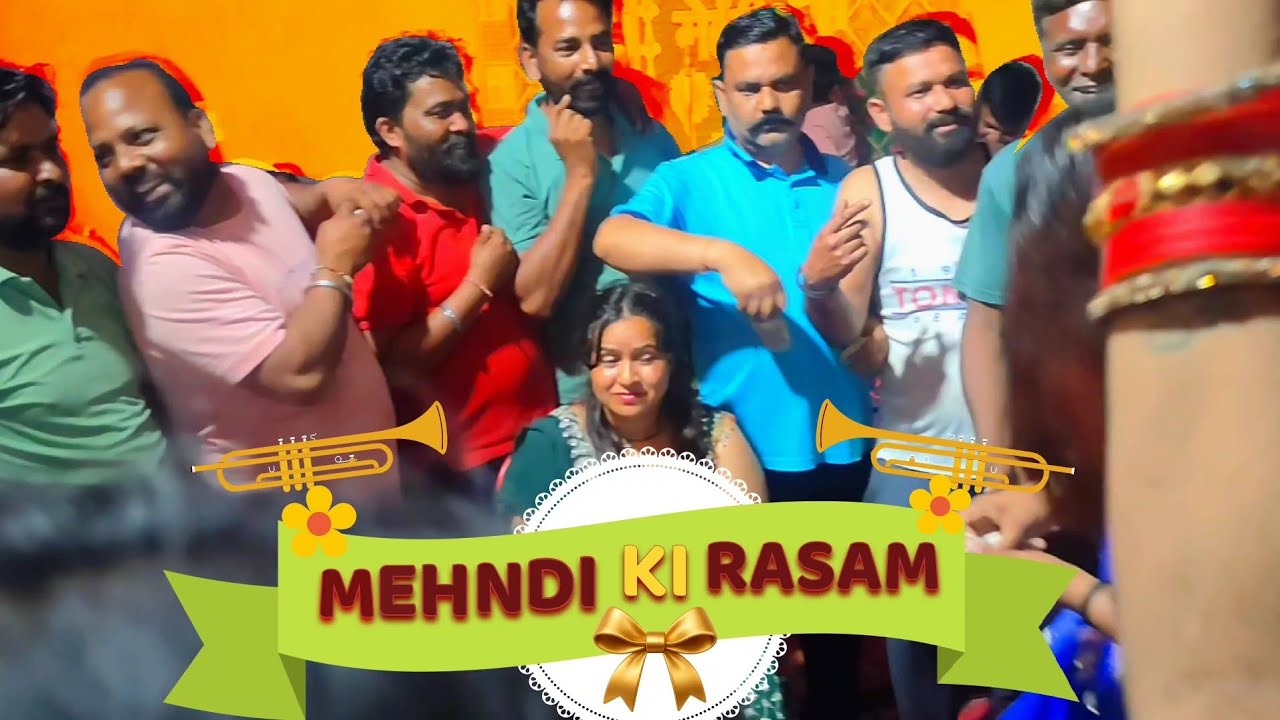 BEHAN KI MEHNDI KI RASAM 
