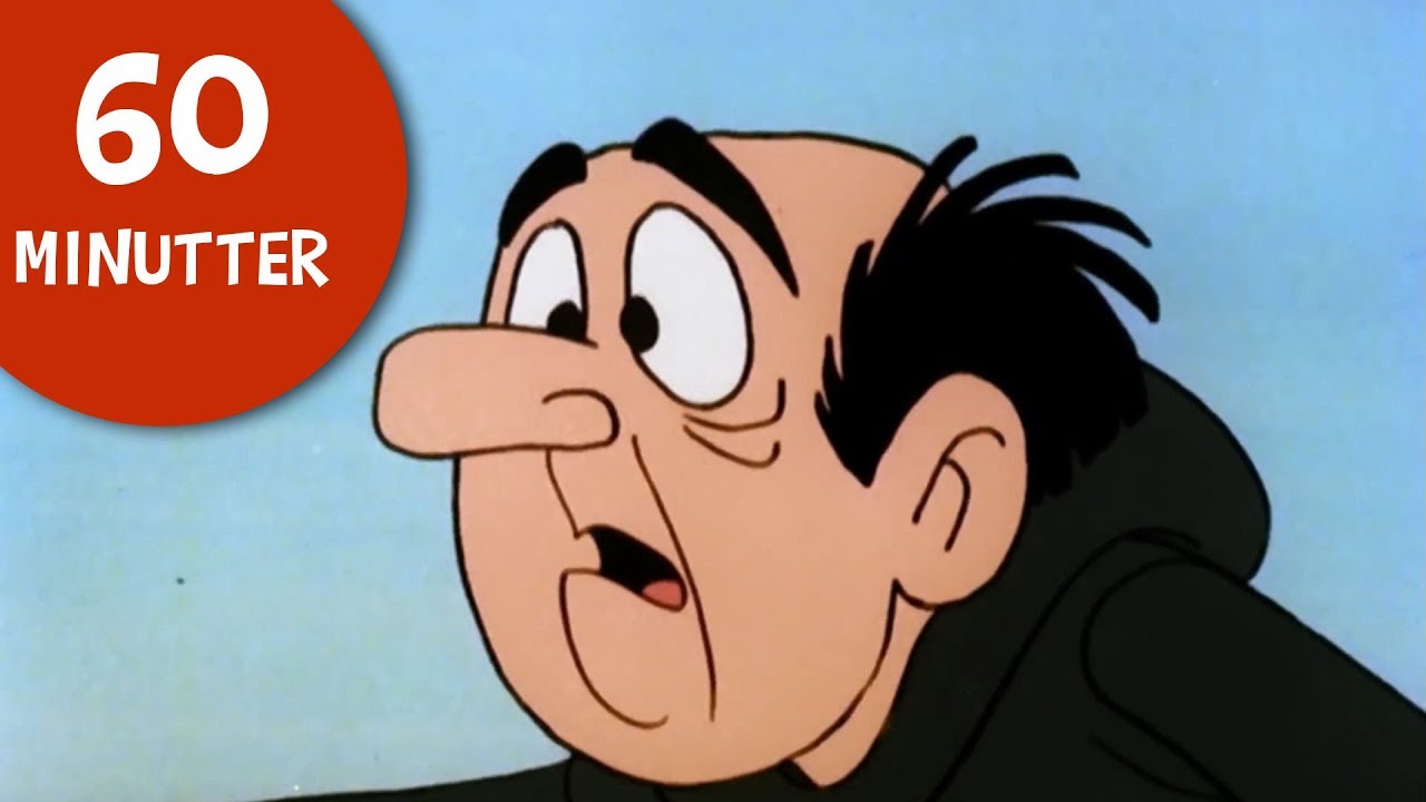 60 minutter med Smurfene • Gargamel Compilation • Smurfene