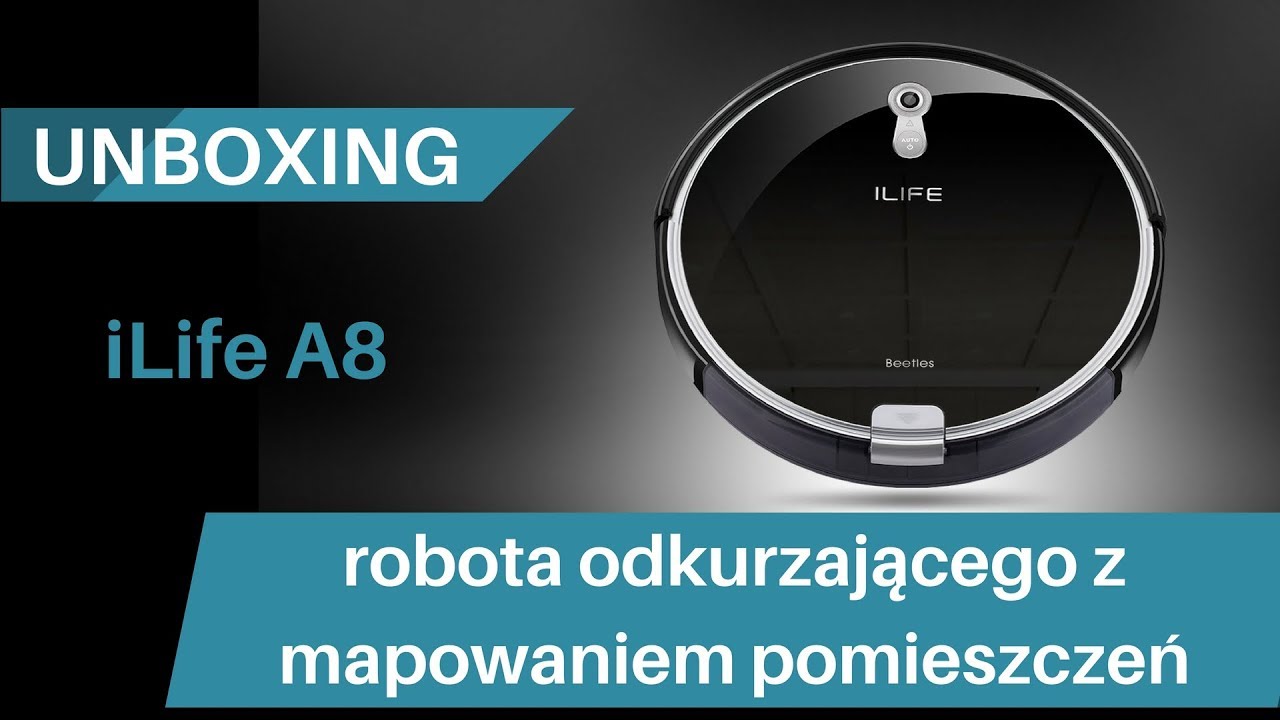 Unboxing iLife A8  - robota odkurzającego z mapowaniem pomieszczeń