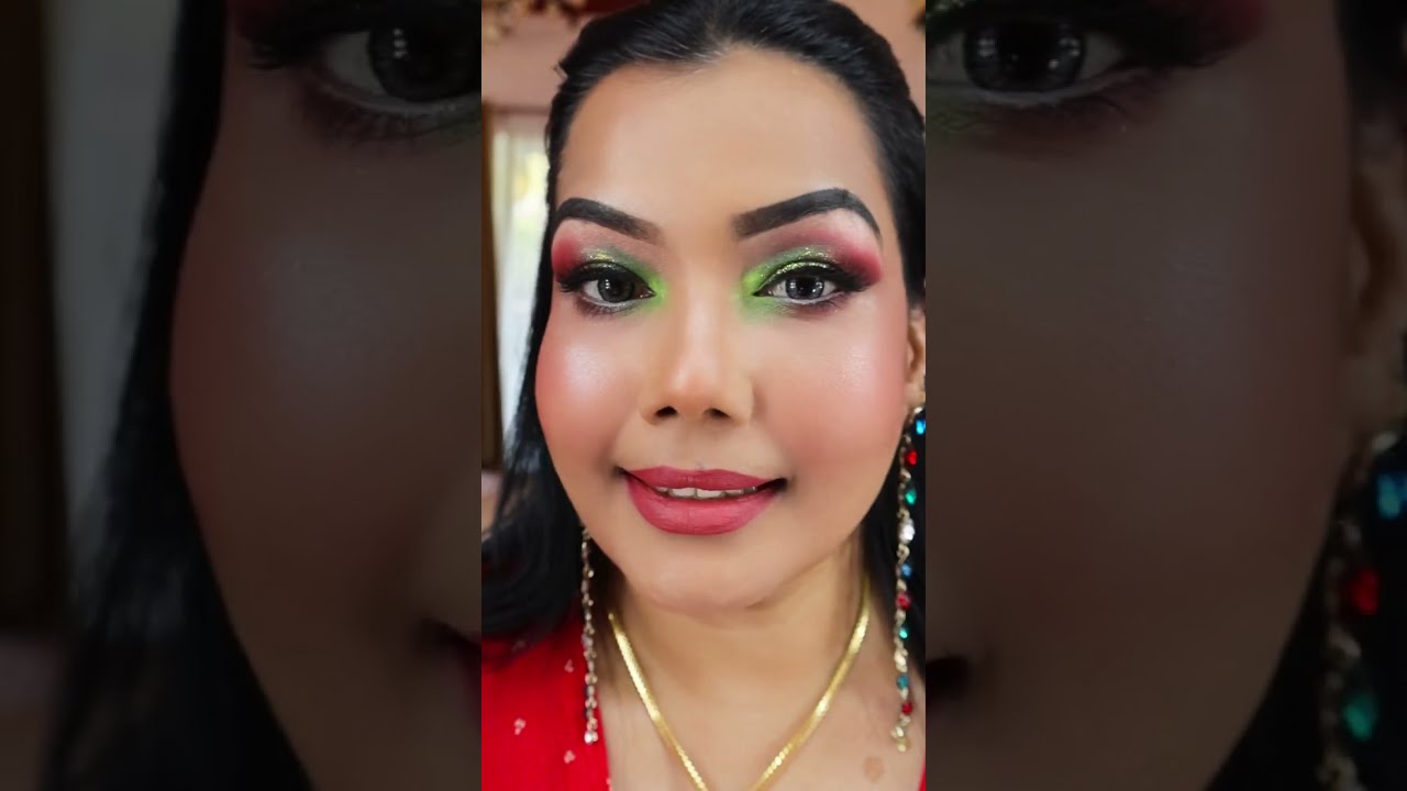 Festival makeup look.❄️☃️⛄ 