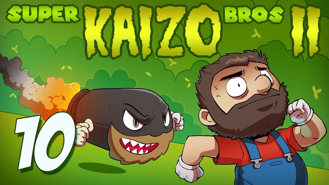 Kaizo Mario 2 | Let's Play Ep. 10 | Super Beard Bros.