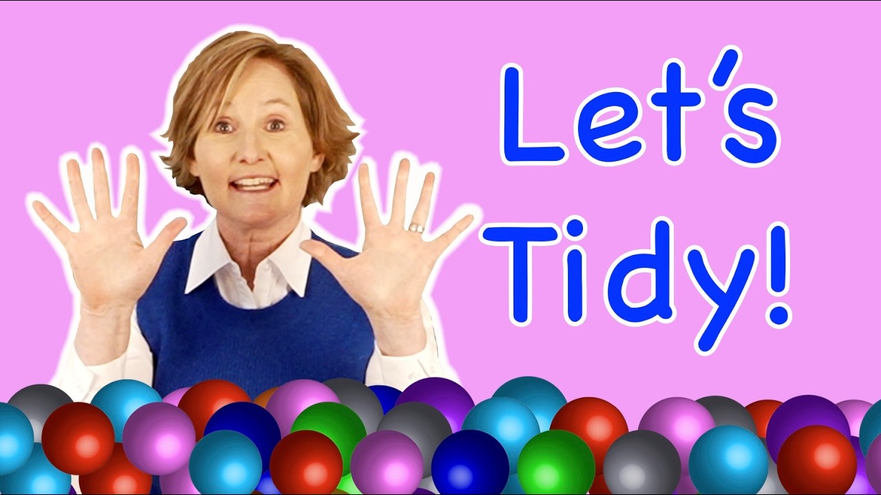 The Tidy Up Song with Vicky Arlidge!