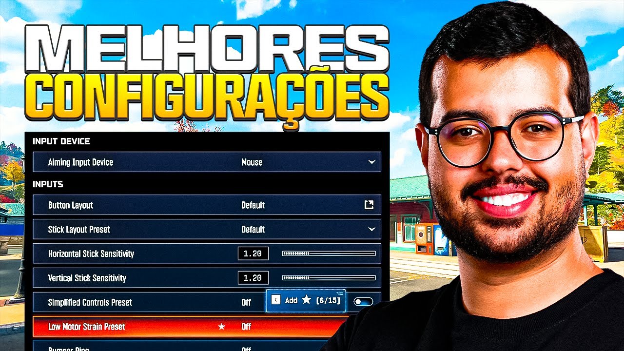 MELHORES CONFIGURACOES DO NOVO WARZONE! (Controle, Graficos e Audio)