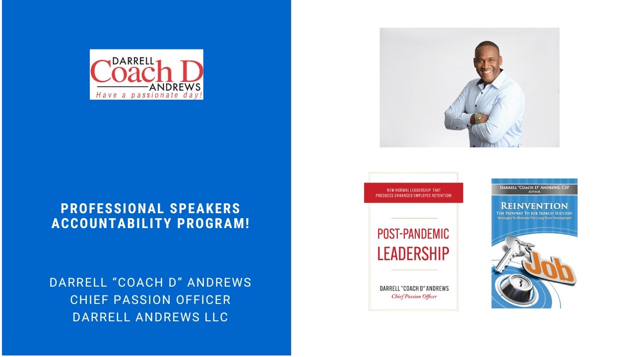 Professional Speakers Accountability Program II