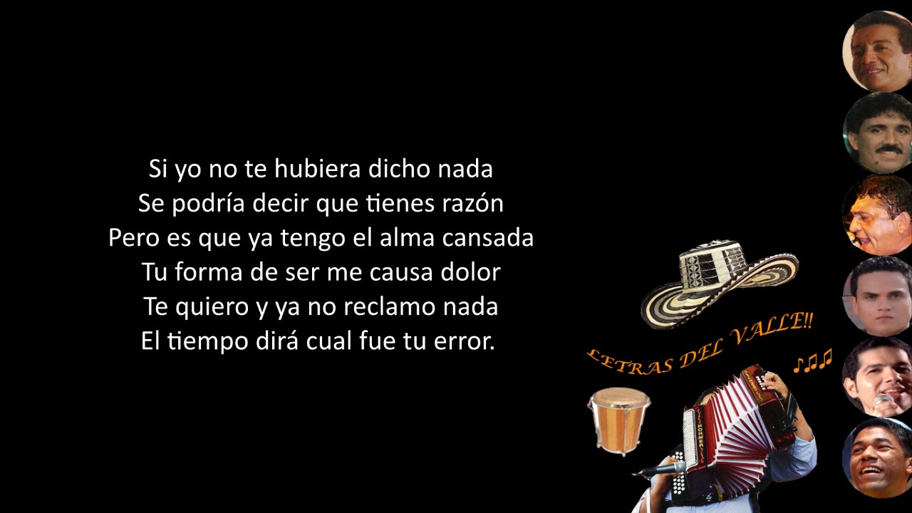 Con el alma cansada - Los Hermanos Zuletas (Letra)