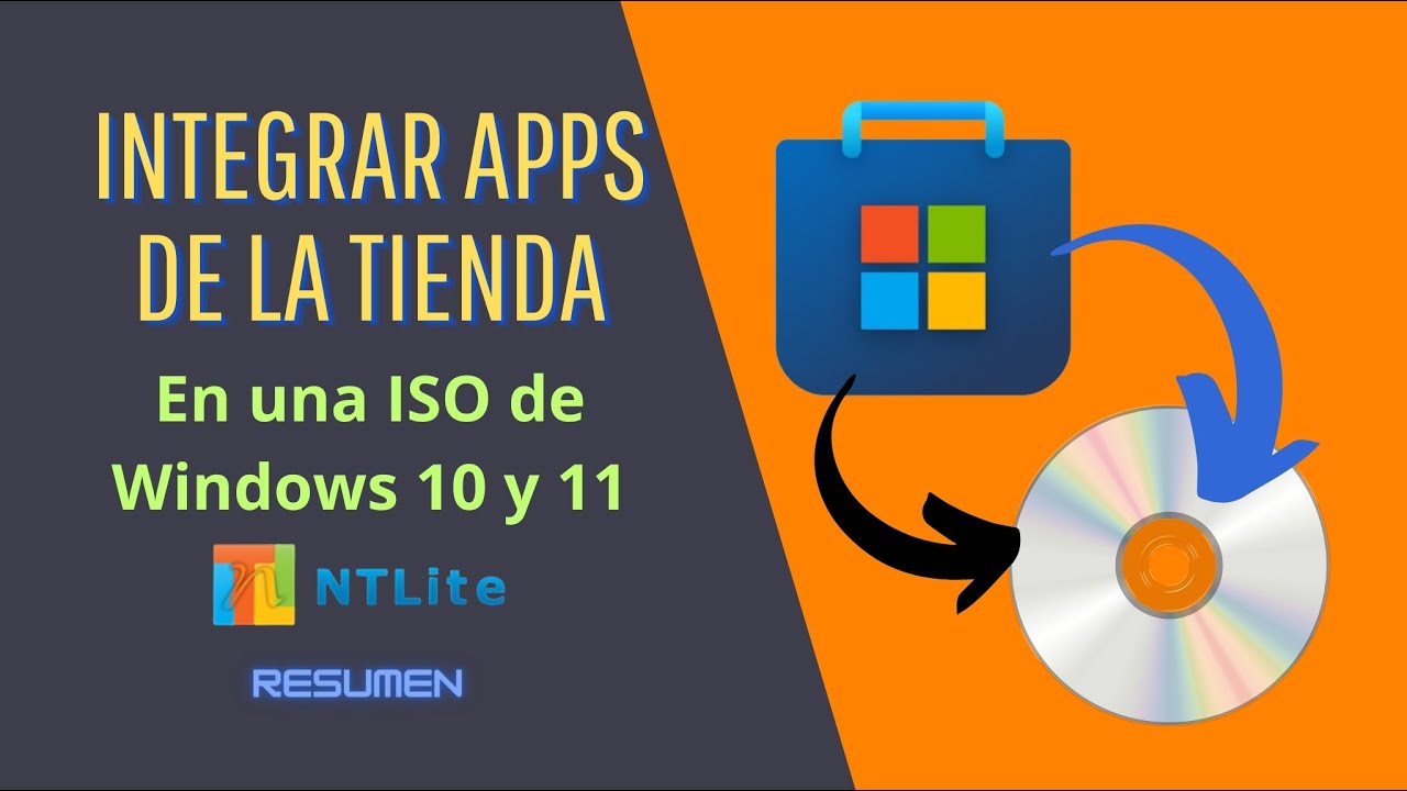 Integrar APPS de la Windows Store en una ISO de Windows con NTLITE