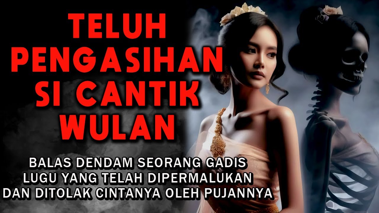 CERITA NGERI❗❗❗TELUH WULAN GADIS LUGU YANG KERAP DITOLAK CINTANYA - TELUH PENGASIHAN SI CANTIK WULAN