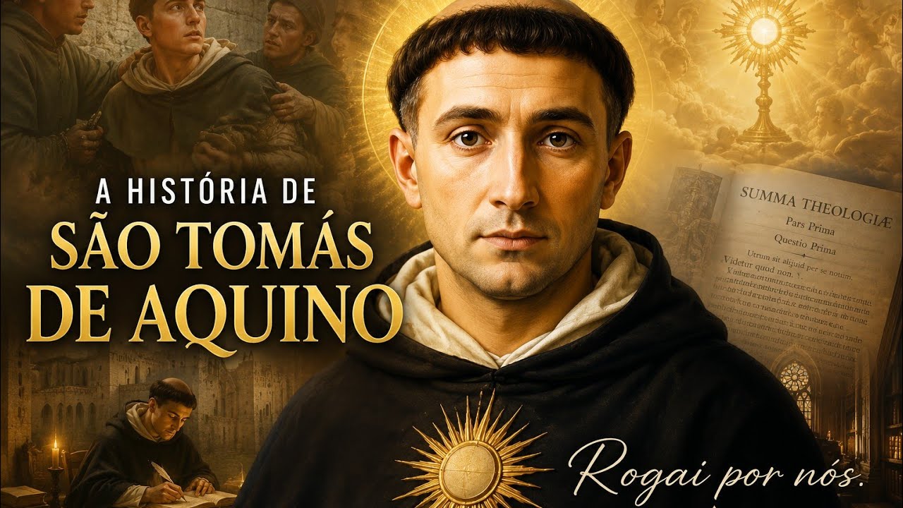 SÃO TOMÁS DE AQUINO - Foi vencido pela fé.