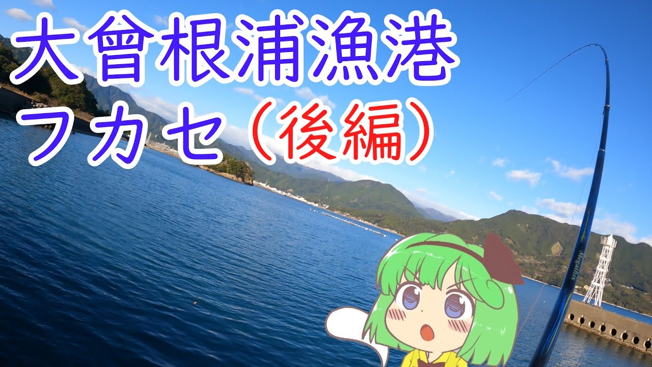 【三重県】【尾鷲】緑みょん妖夢　年末年始　大曾根浦漁港フカセ釣り（後編）【ゆっくり料理】【ゆっくり実況】♯57