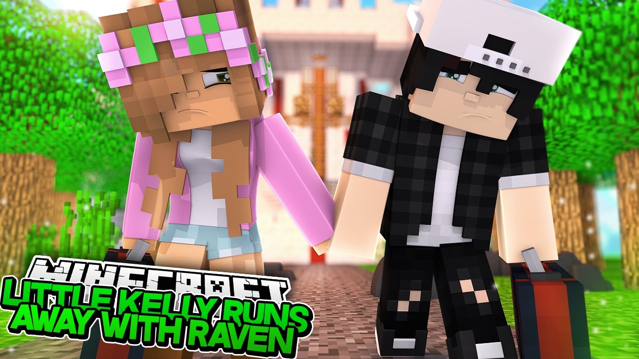 LITTLE KELLY RUNS AWAY WITH RAVEN! Minecraft Royal Family | w/LittleCarly & Leo | Custom Roleplay