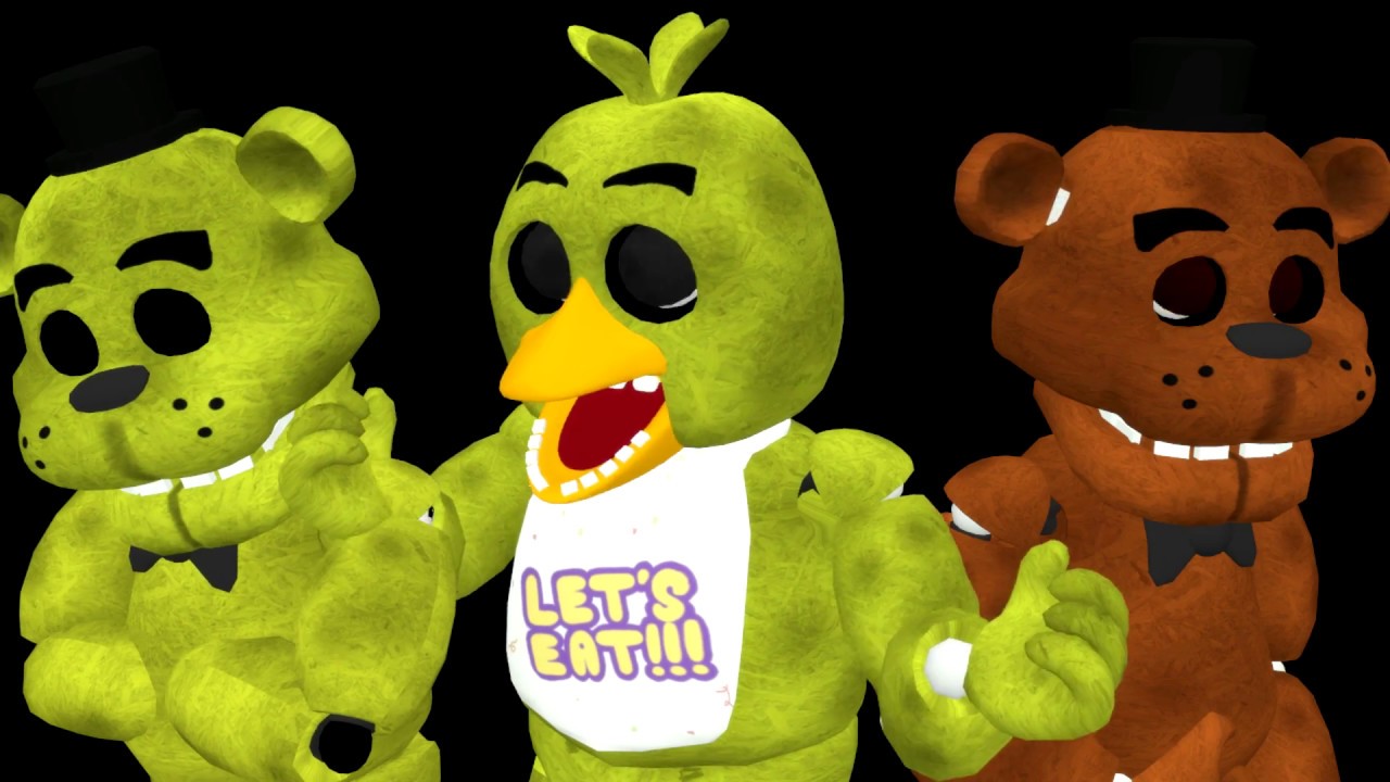 [ MMD FNAF ] Cafeteria Song [ Fnaf 1,4 ]