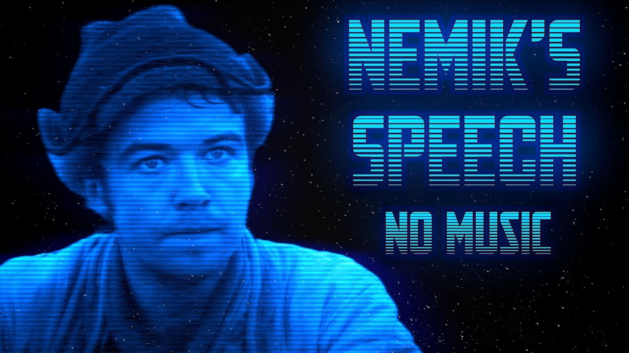 Nemik's Speech - No Music/Isolated Dialogue - Star Wars Andor