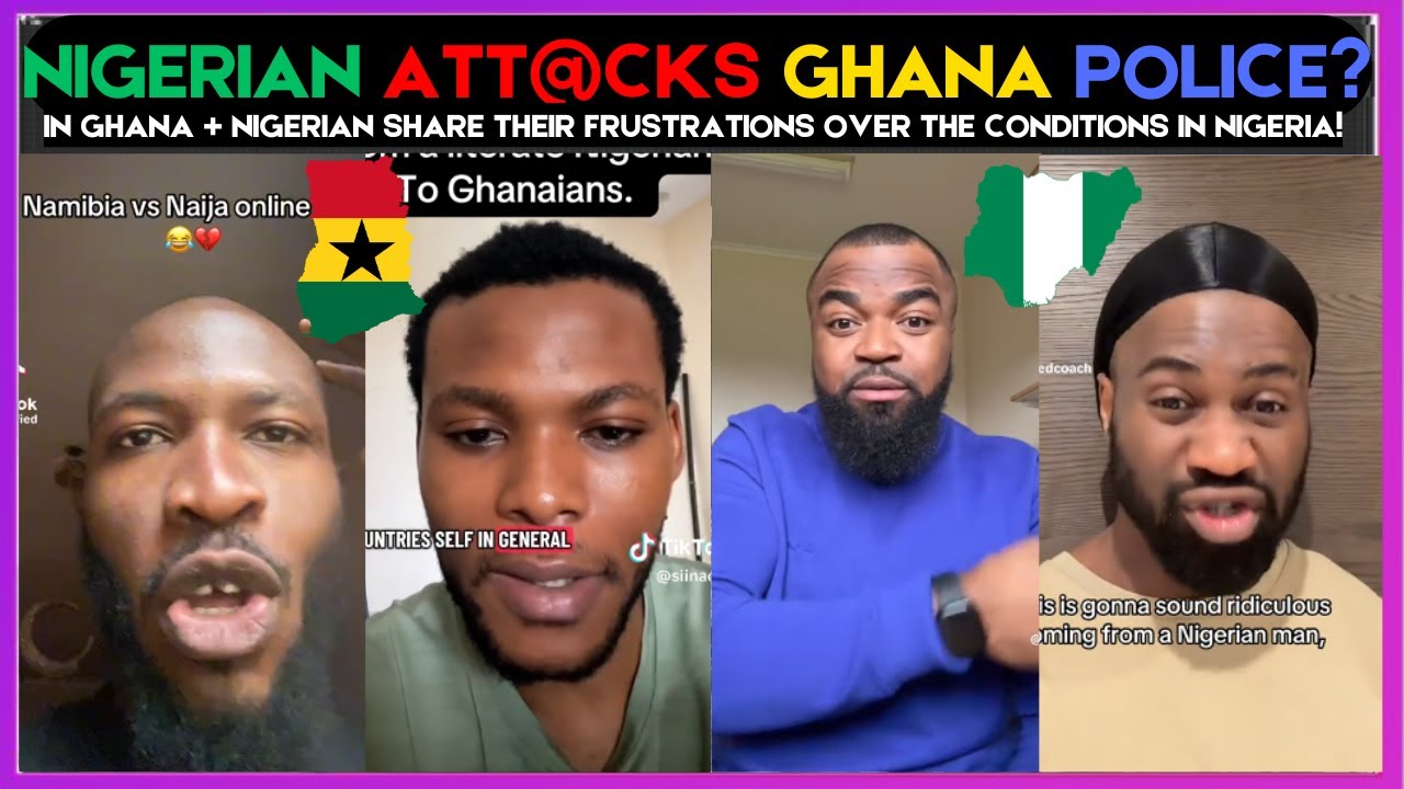 🇬🇭🇳🇬 NIGERIAN ATT@CKS GHANA POLICE IN GHANA? + NIGERIANS SHARE FRUSTRATIONS IN NIGERIA | Kamma Dyn